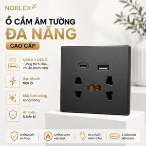Ổ Cắm Âm Tường Đa Năng Cao Cấp